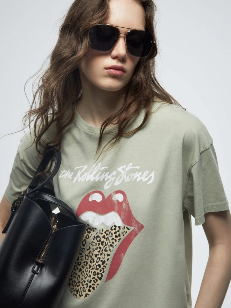 POLERA MUJER SFERA ALGODÓN MANGA CORTA - 3