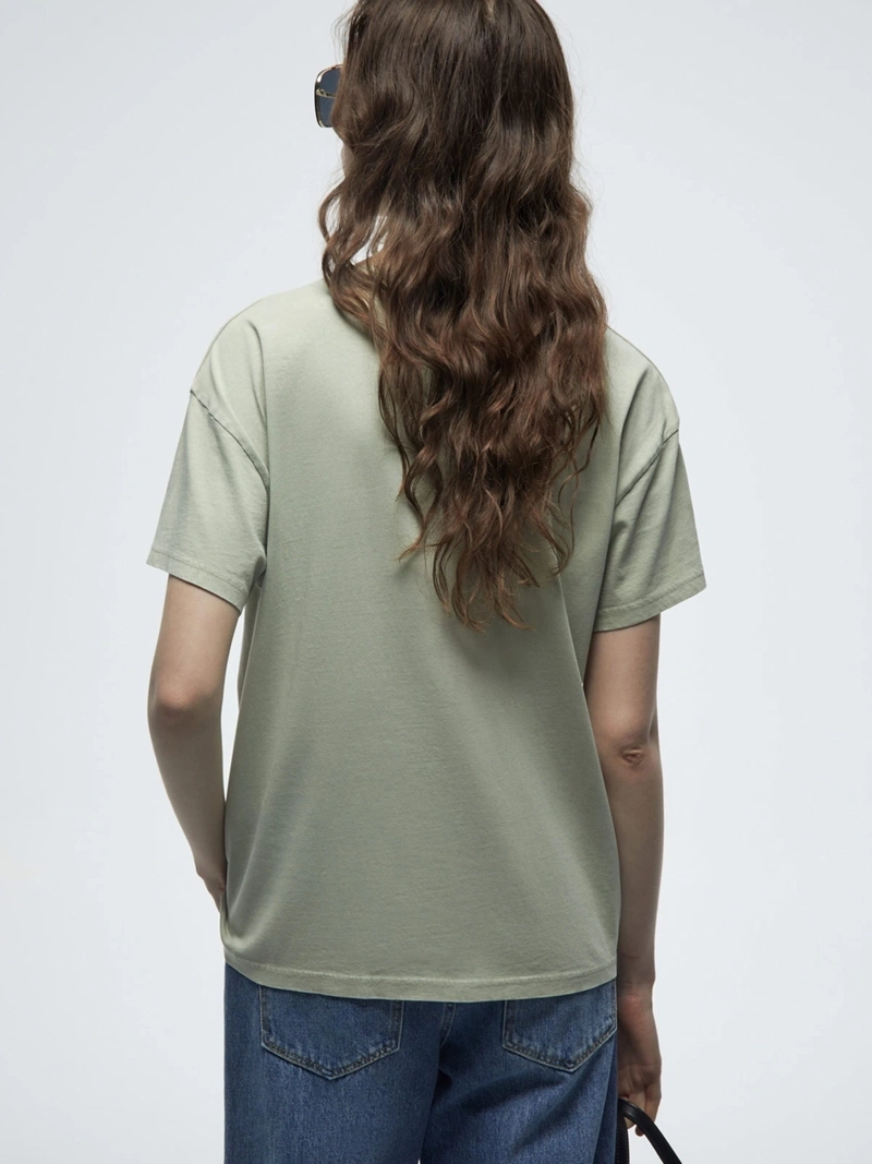 POLERA MUJER SFERA ALGODÓN MANGA CORTA - 2