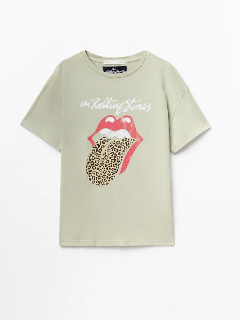POLERA MUJER SFERA ALGODÓN MANGA CORTA - 4