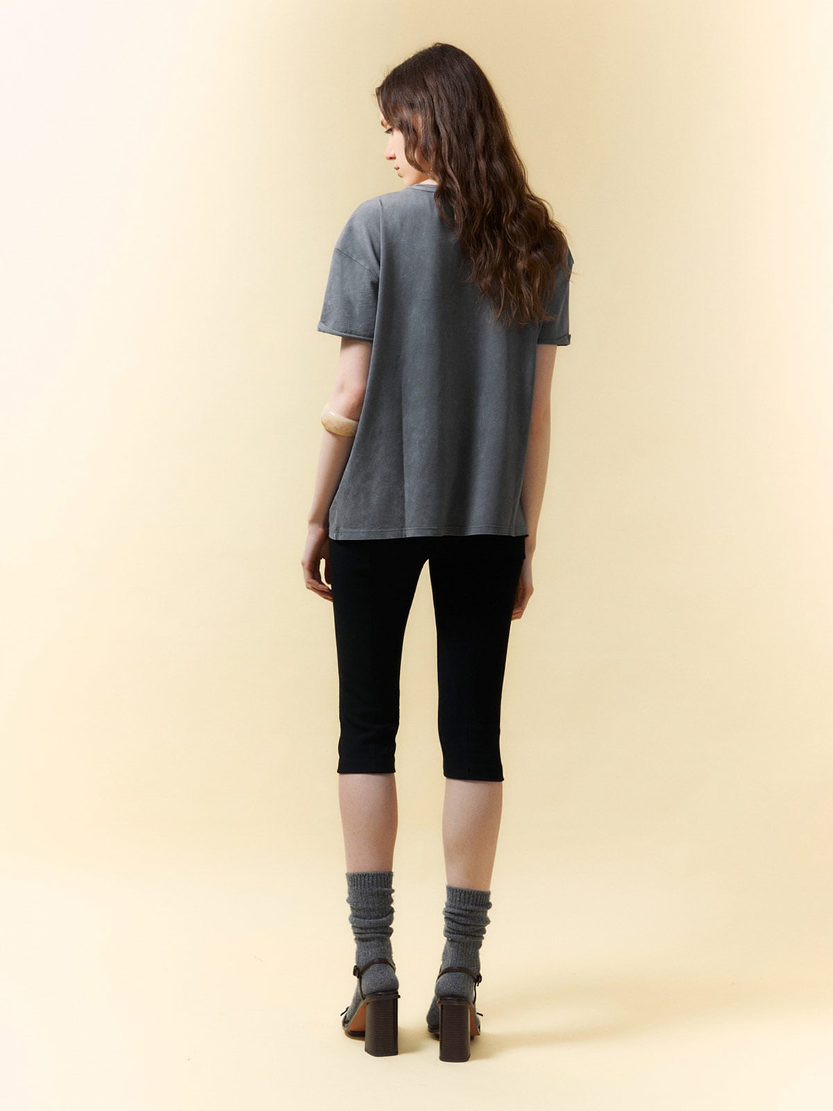 POLERA MUJER SFERA ALGODÓN MANGA CORTA - 3