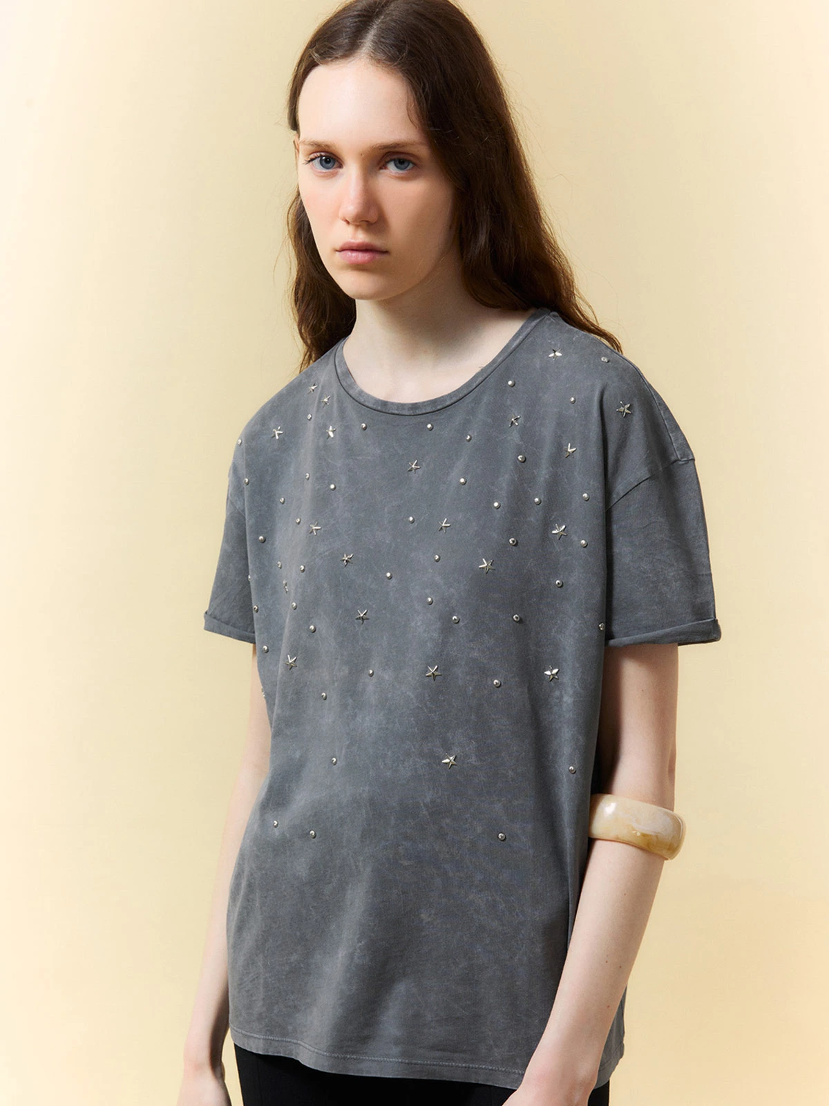 POLERA MUJER SFERA ALGODÓN MANGA CORTA - 2