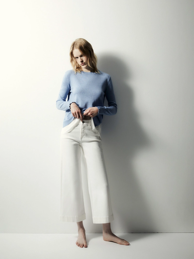 JEANS MUJER SFERA ALGODÓN CULOTTE - 1
