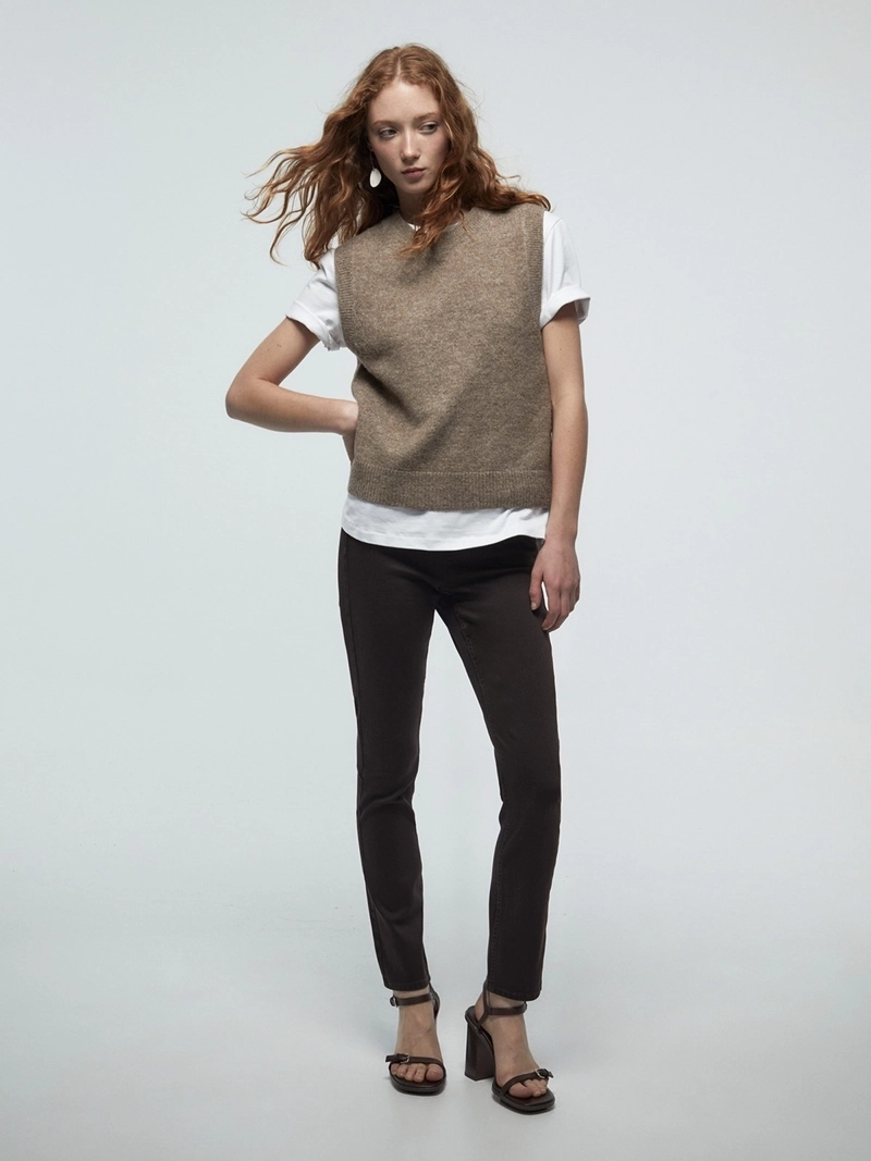 JEANS MUJER SFERA ALGODÓN BÁSICO - 1