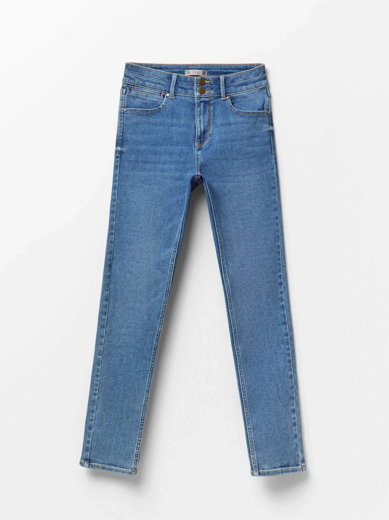 JEANS MUJER SFERA ALGODÓN BÁSICO - 4