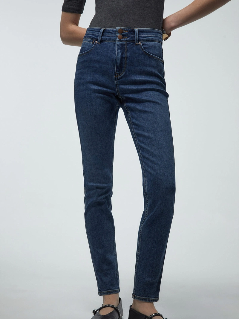 JEANS MUJER SFERA ALGODÓN BÁSICO - 2