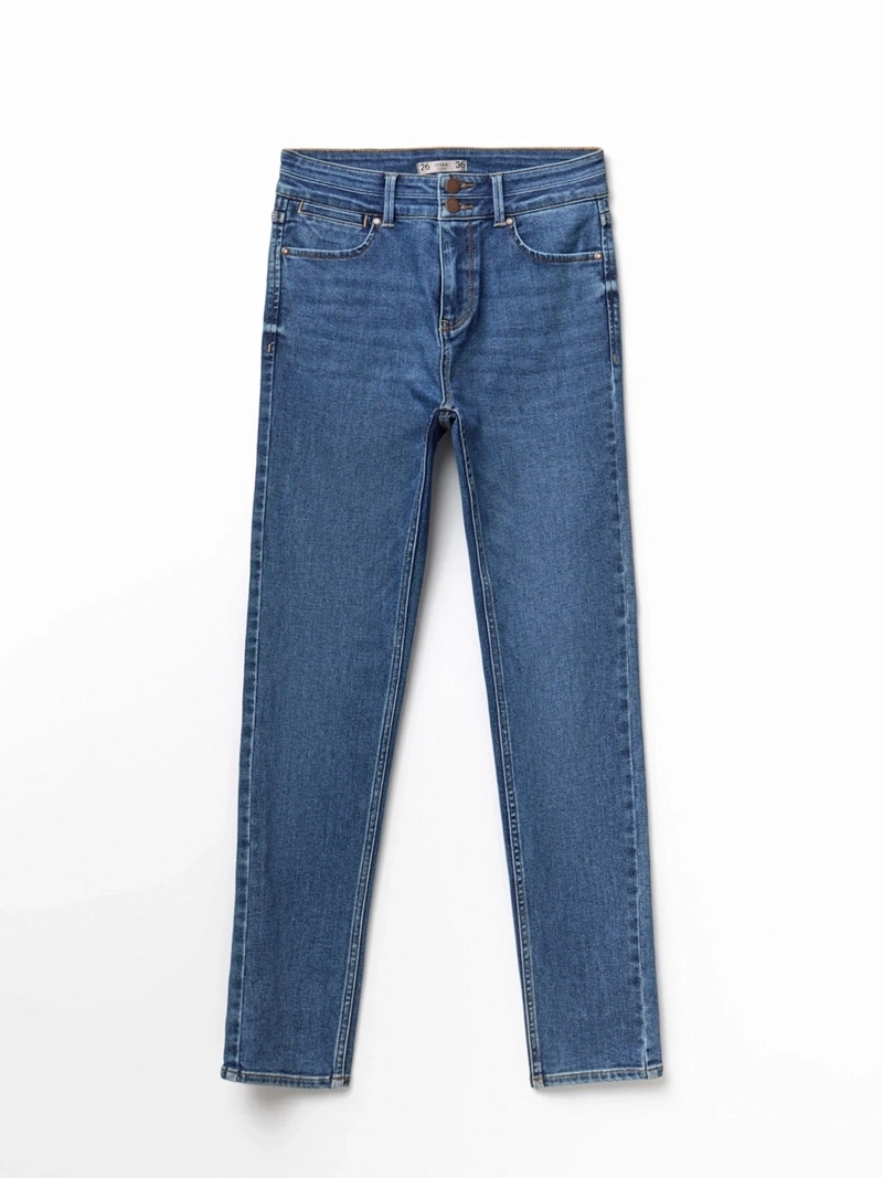 JEANS MUJER SFERA ALGODÓN BÁSICO - 4