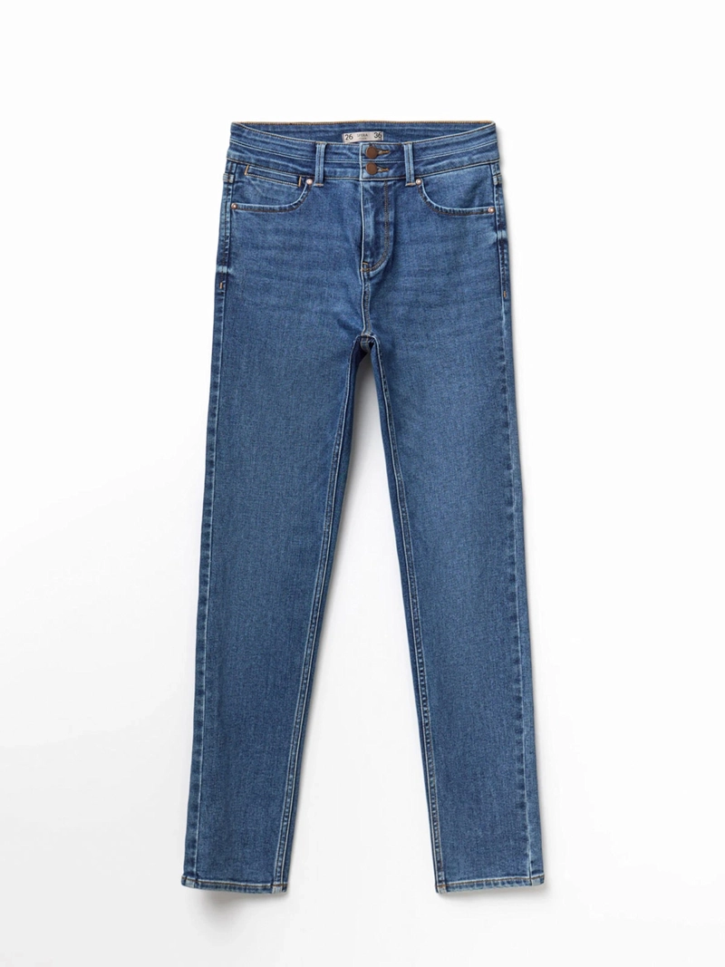 JEANS MUJER SFERA ALGODÓN BÁSICO - 4