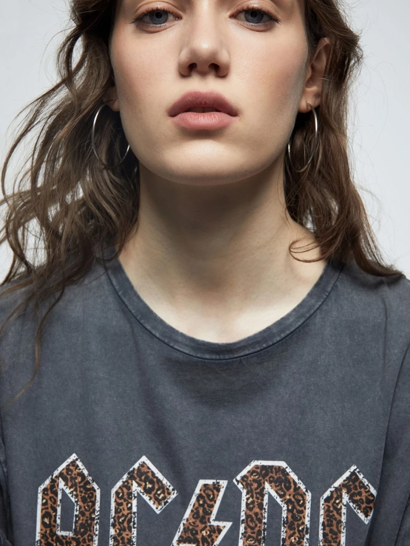 POLERA MUJER SFERA ALGODÓN MANGA CORTA - 3