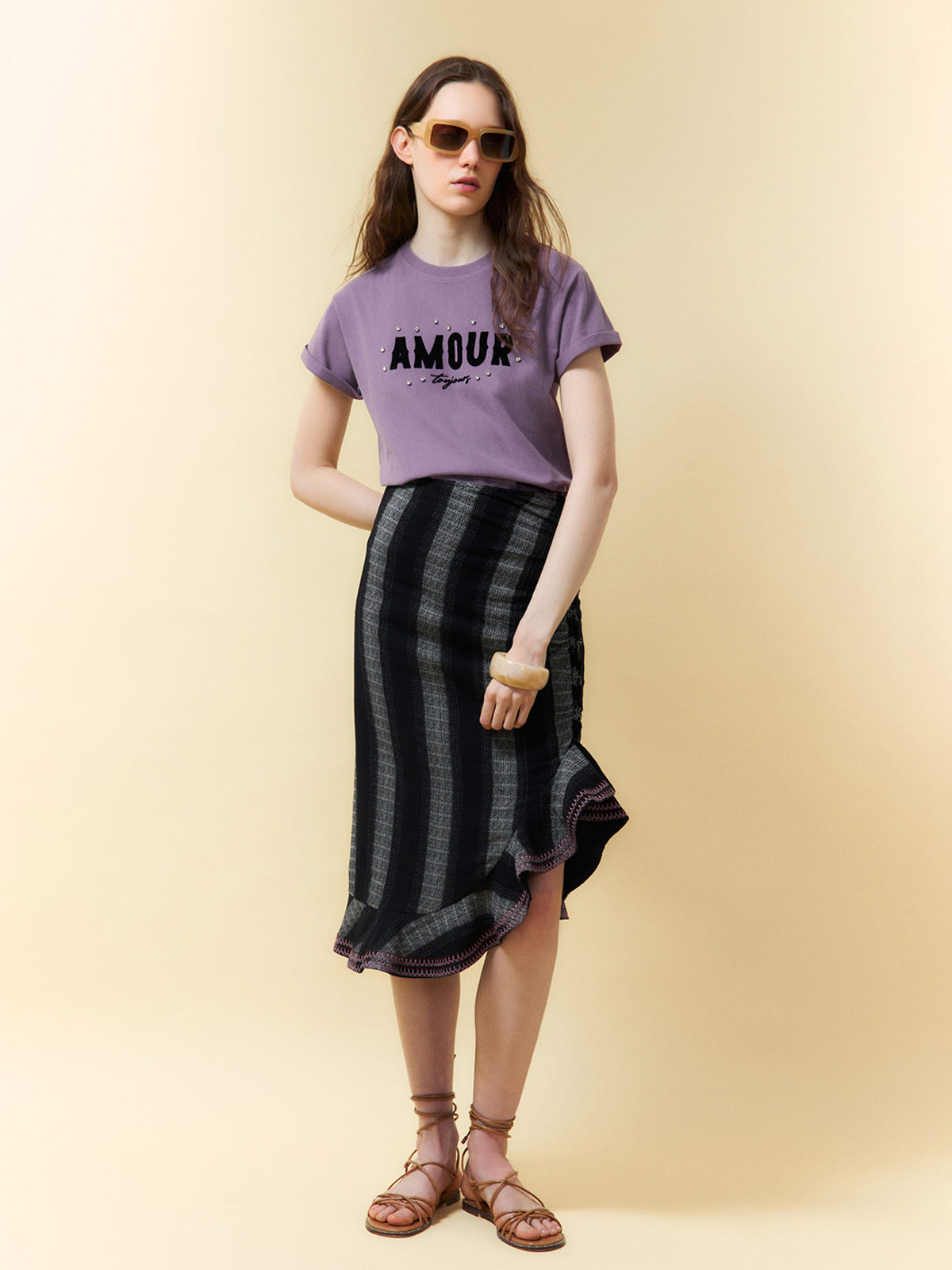 POLERA MUJER SFERA ALGODÓN MANGA CORTA - 2