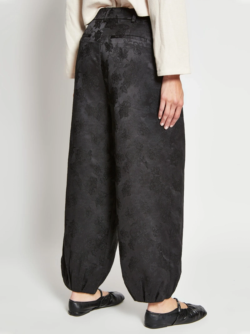 PANTALÓN MUJER MARQUIS ALGODÓN BOMBACHO JACQUARD - 3