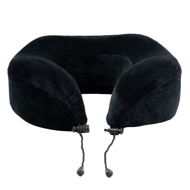 COJÍN DE VIAJE MOOSE MEMORY FOAM NEGRO - 1