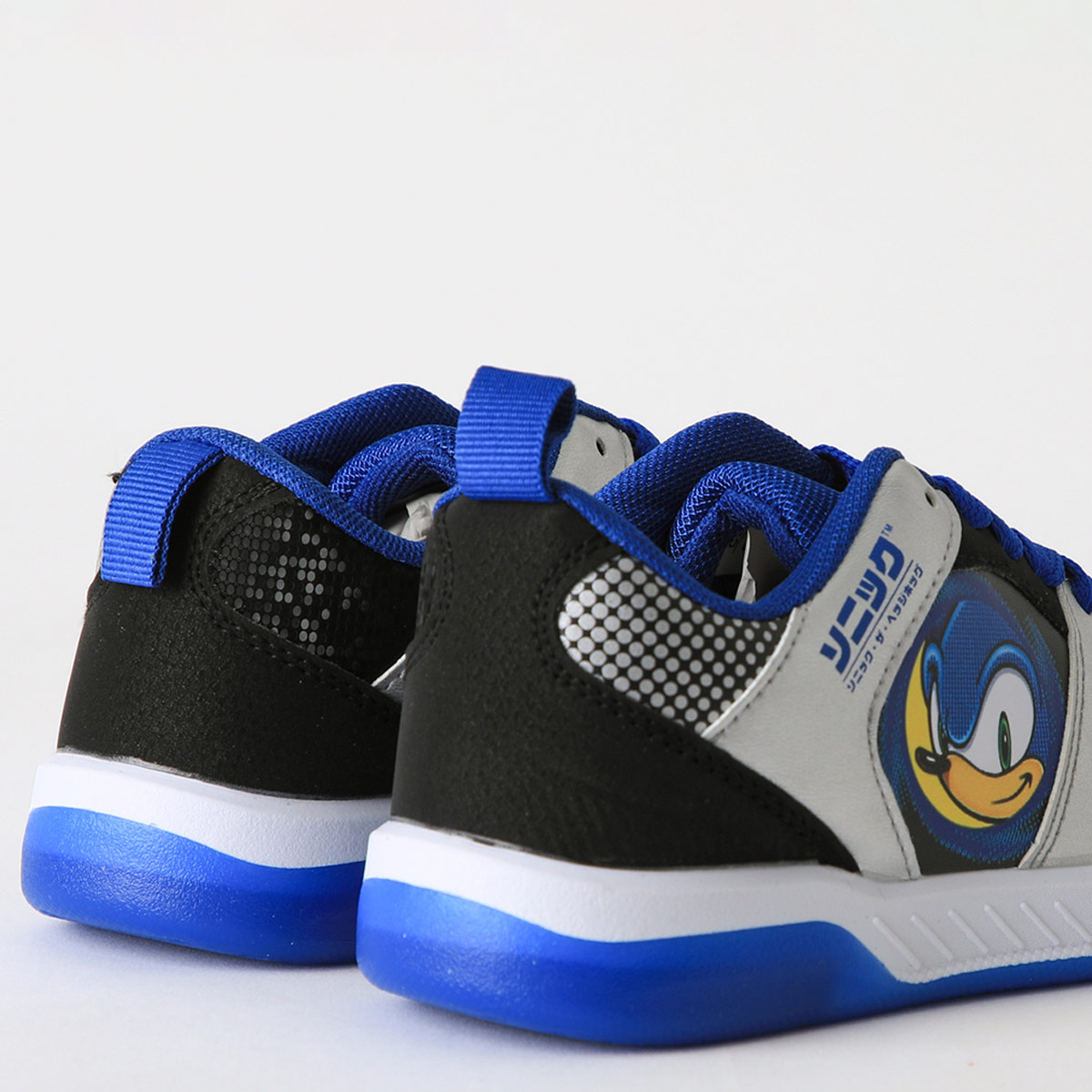 ZAPATILLAS NIÑO SONIC GRIS - 4