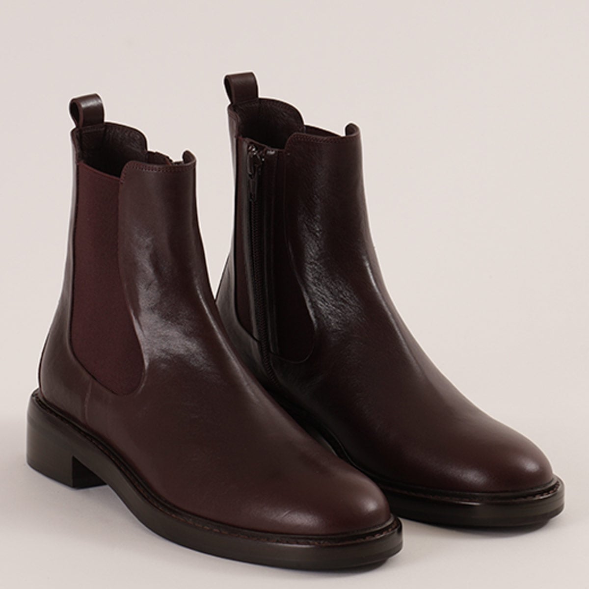 BOTINES MUJER JEFFREY CAMPBELL BURDEO FOGHORN CUERO - 5