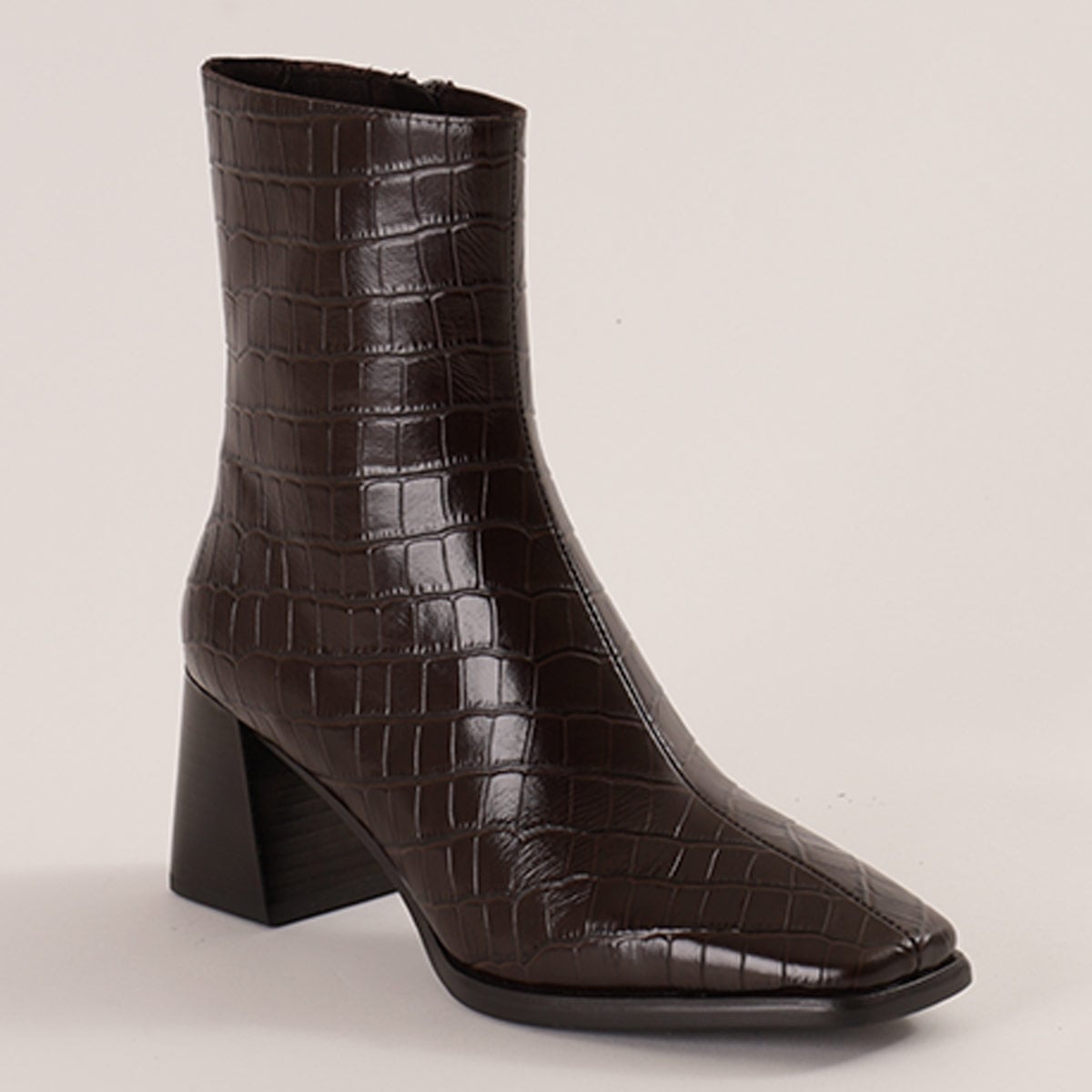 BOTAS MUJER JEFFREY CAMPBELL CAFÉ SHERPAL CUERO - 2