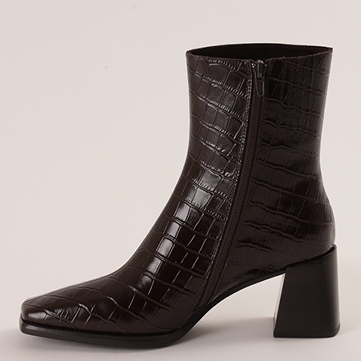 BOTAS MUJER JEFFREY CAMPBELL CAFÉ SHERPAL CUERO - 3