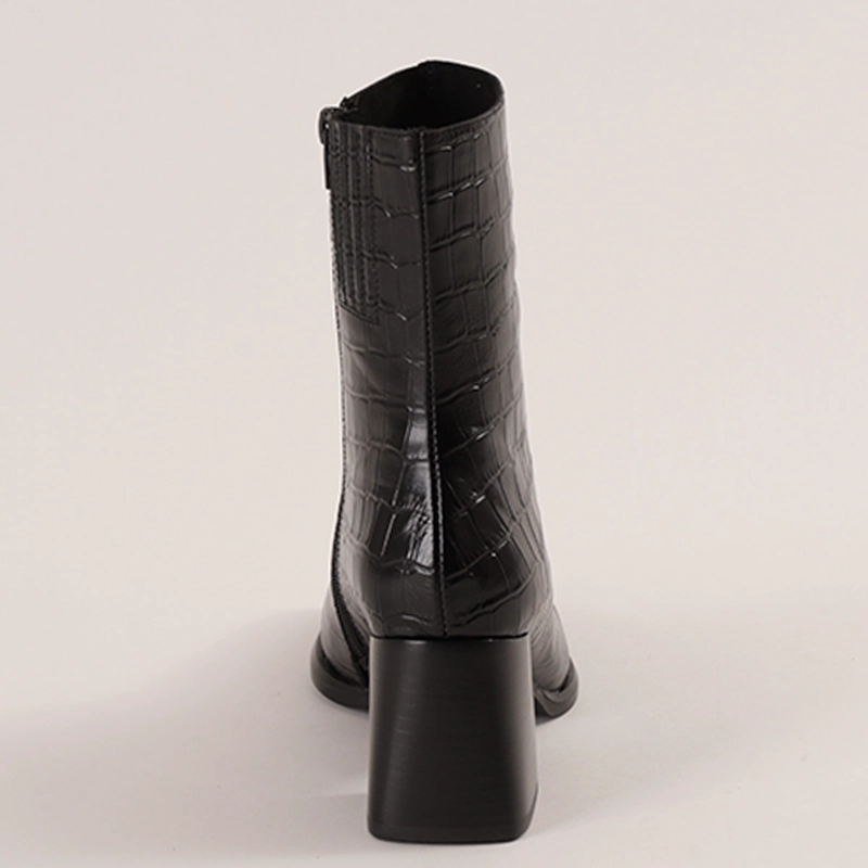 BOTAS MUJER JEFFREY CAMPBELL NEGRO SHERPAL CUERO - 4