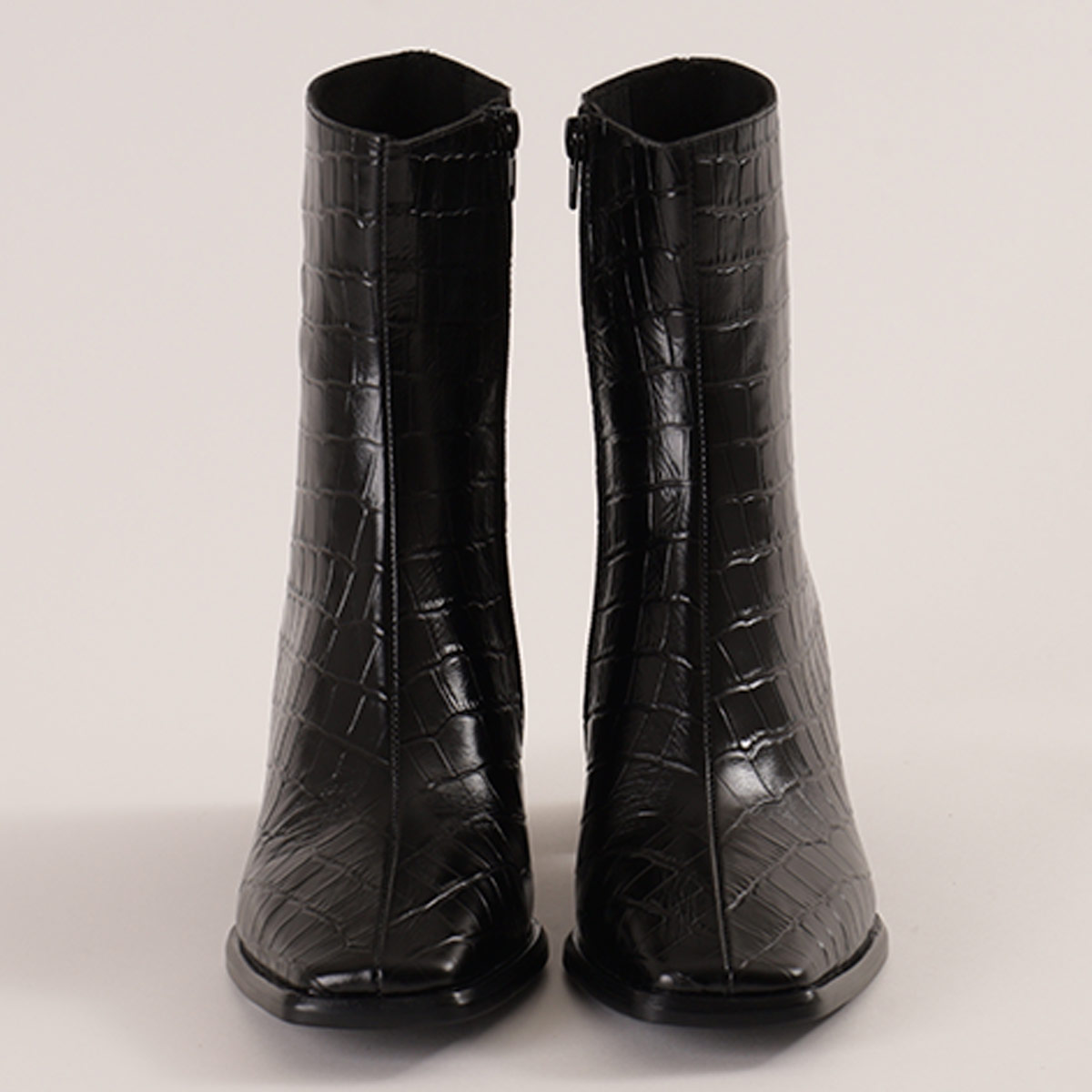 BOTAS MUJER JEFFREY CAMPBELL NEGRO SHERPAL CUERO - 6