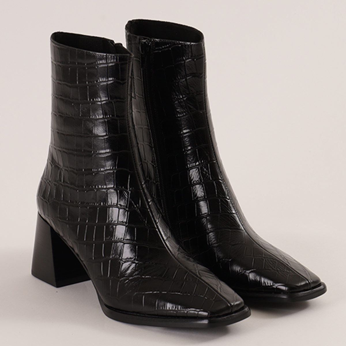 BOTAS MUJER JEFFREY CAMPBELL NEGRO SHERPAL CUERO - 5