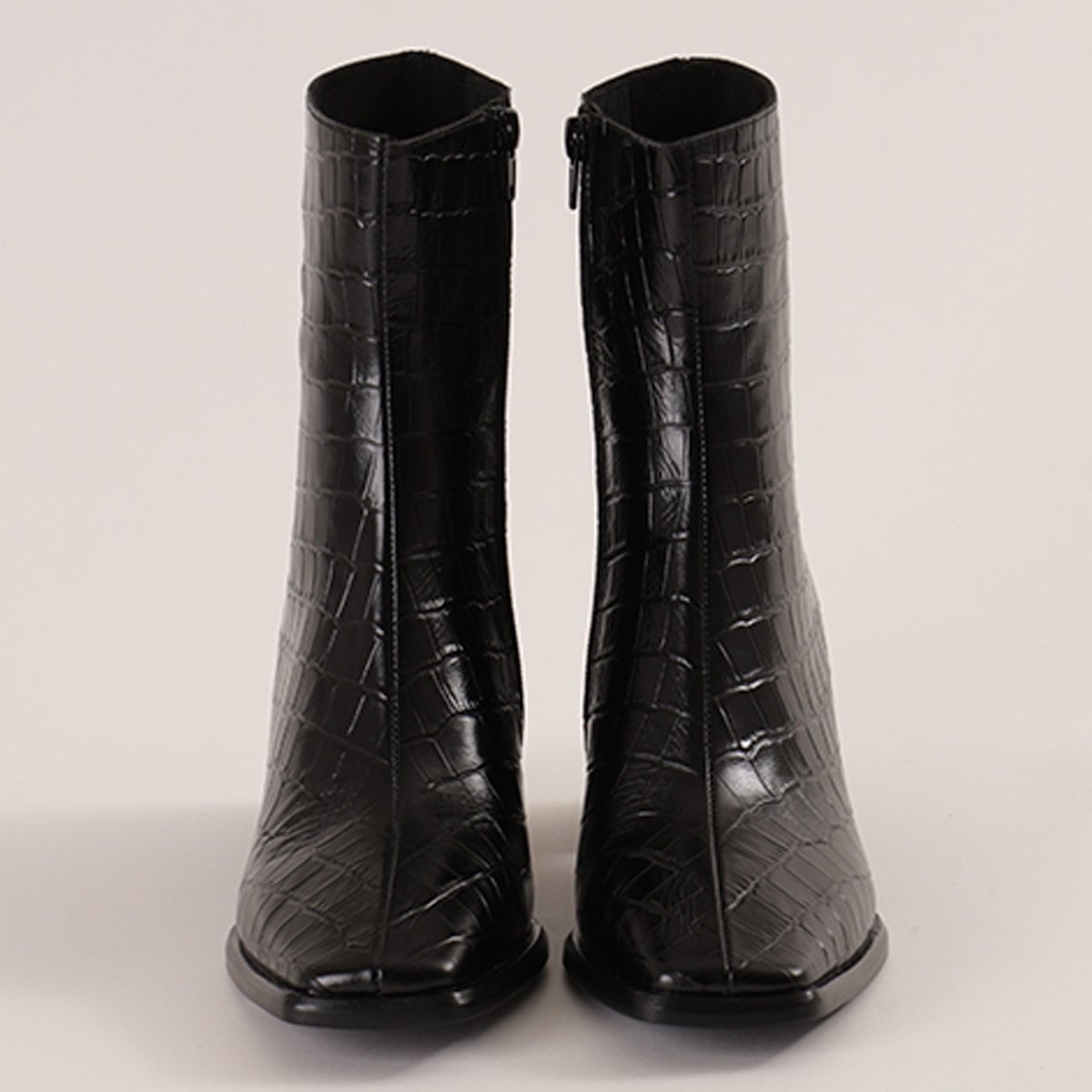 BOTAS MUJER JEFFREY CAMPBELL NEGRO SHERPAL CUERO - 6