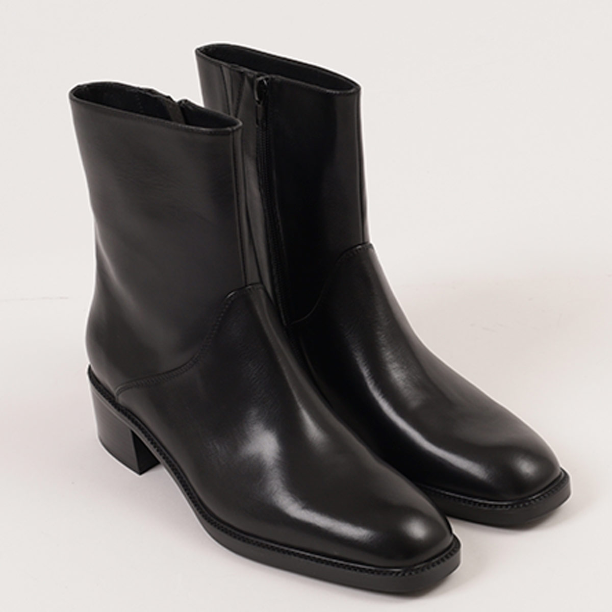 BOTÍN MUJER JEFFREY CAMPBELL CUERO NEGRO ERUDIN - 2