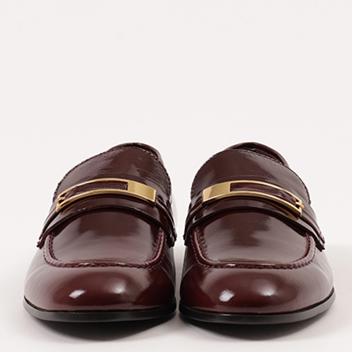 MOCASÍN MUJER JEFFREY CAMPBELL CUERO BURDEO LOAFED - 5