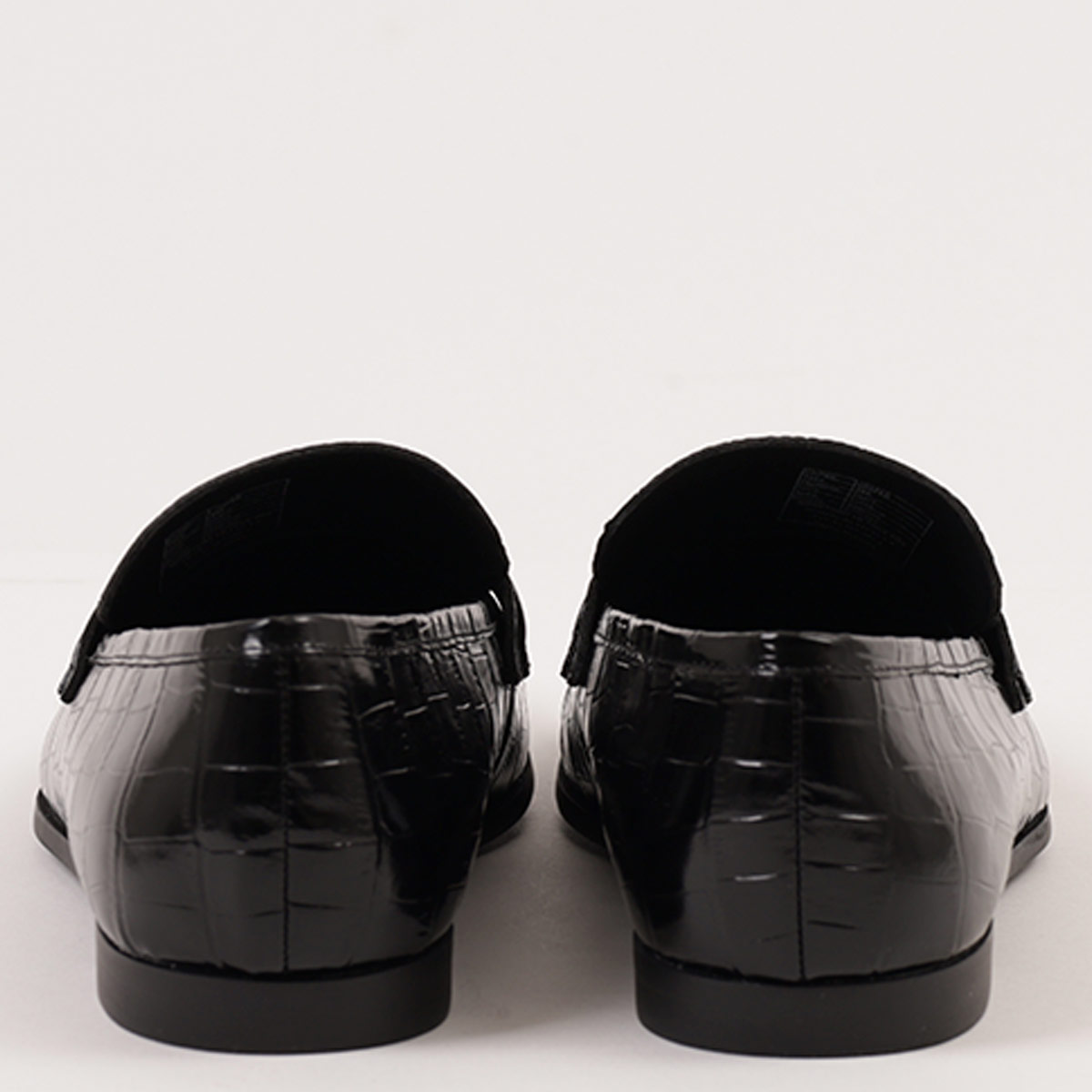 MOCASÍN MUJER JEFFREY CAMPBELL CUERO NEGRO LOAFED - 6