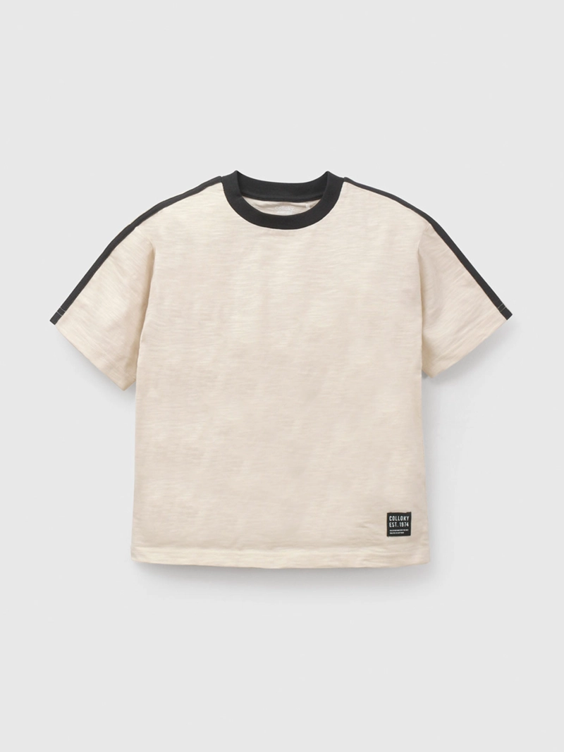 POLERA NIÑO COLLOKY ALGODÓN MANGA CORTA