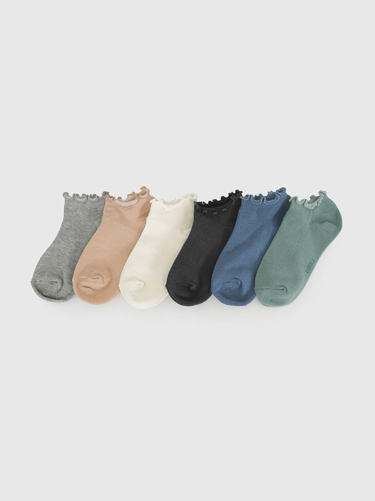 PACK X6 CALCETINES NIÑA COLLOKY