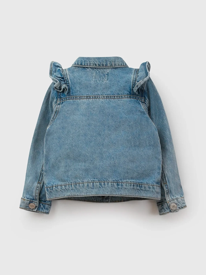 CHAQUETA NIÑA COLLOKY ALGODÓN DENIM - 2