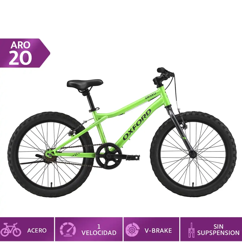 BICICLETA INFANTIL OXFORD DRAKO ARO 20 - 1
