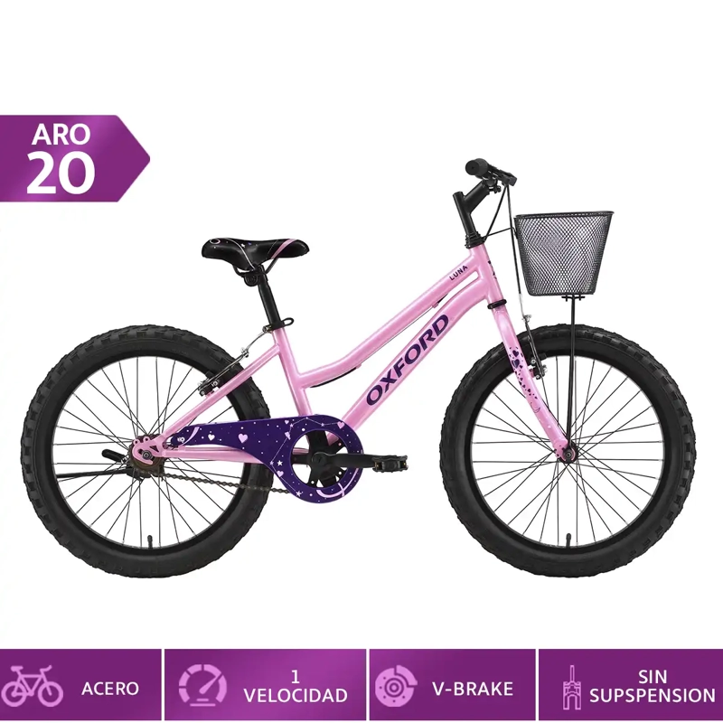BICICLETA INFANTIL OXFORD LUNA ARO 20 - 1