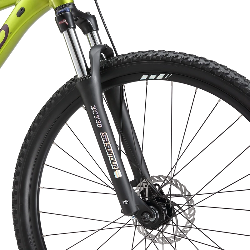BICICLETA MOUNTAIN BIKE OXFORD ORION 4 UNO X 8V L Verde, foto 6