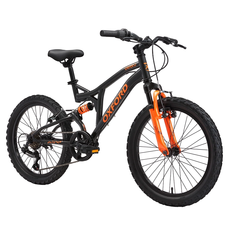 BICICLETA INFANTIL OXFORD DRAKO DOBLE SUSPENSIÓN ARO 20 - 2
