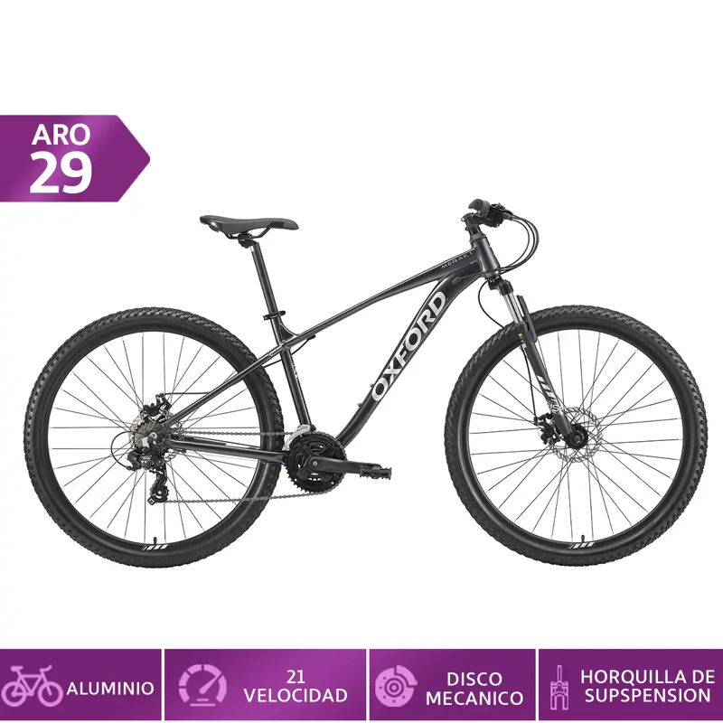 BICICLETA MOUNTAIN BIKE OXFORD MERAK 1 21V S ARO 29 - 1
