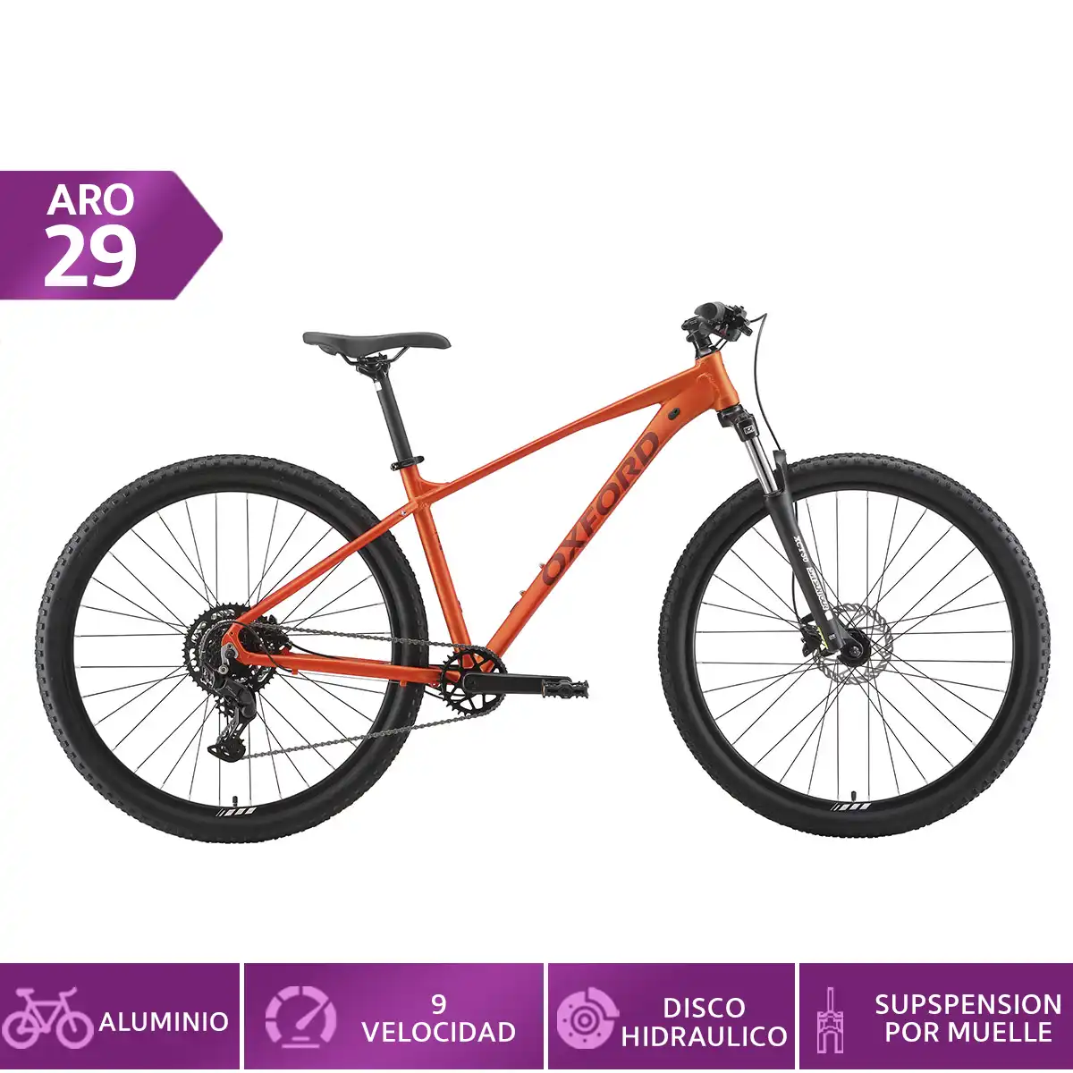 OX 29 ORION 5 UNO X 9V L GOLDLIT ORANGE