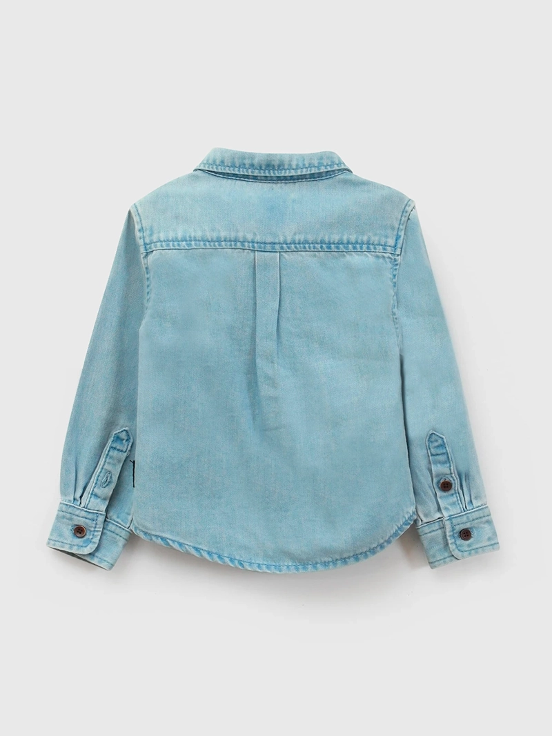 SOBRECAMISA NIÑO COLLOKY ALGODÓN MANGA LARGA - 2