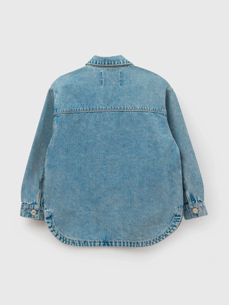 SOBRECAMISA NIÑA COLLOKY ALGODÓN MANGA LARGA - 2