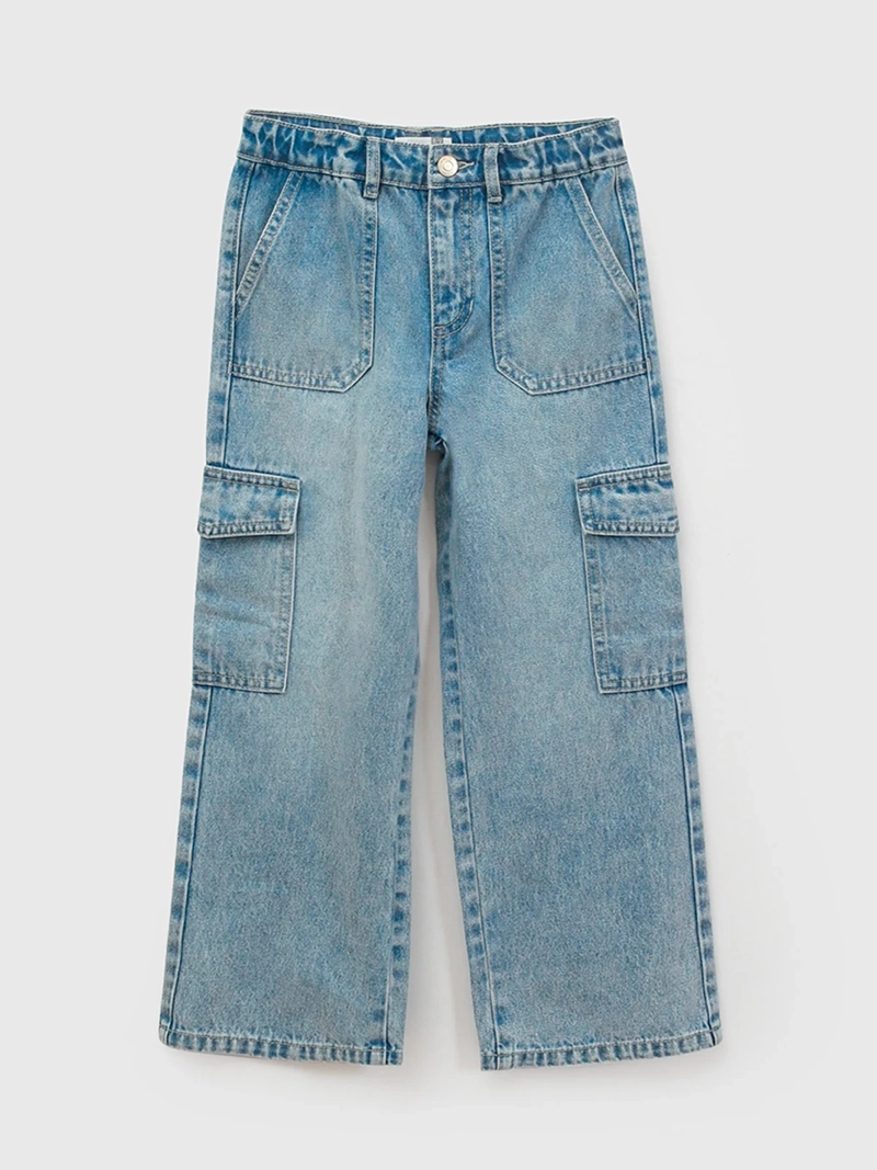 JEANS NIÑA COLLOKY ALGODÓN CARGO