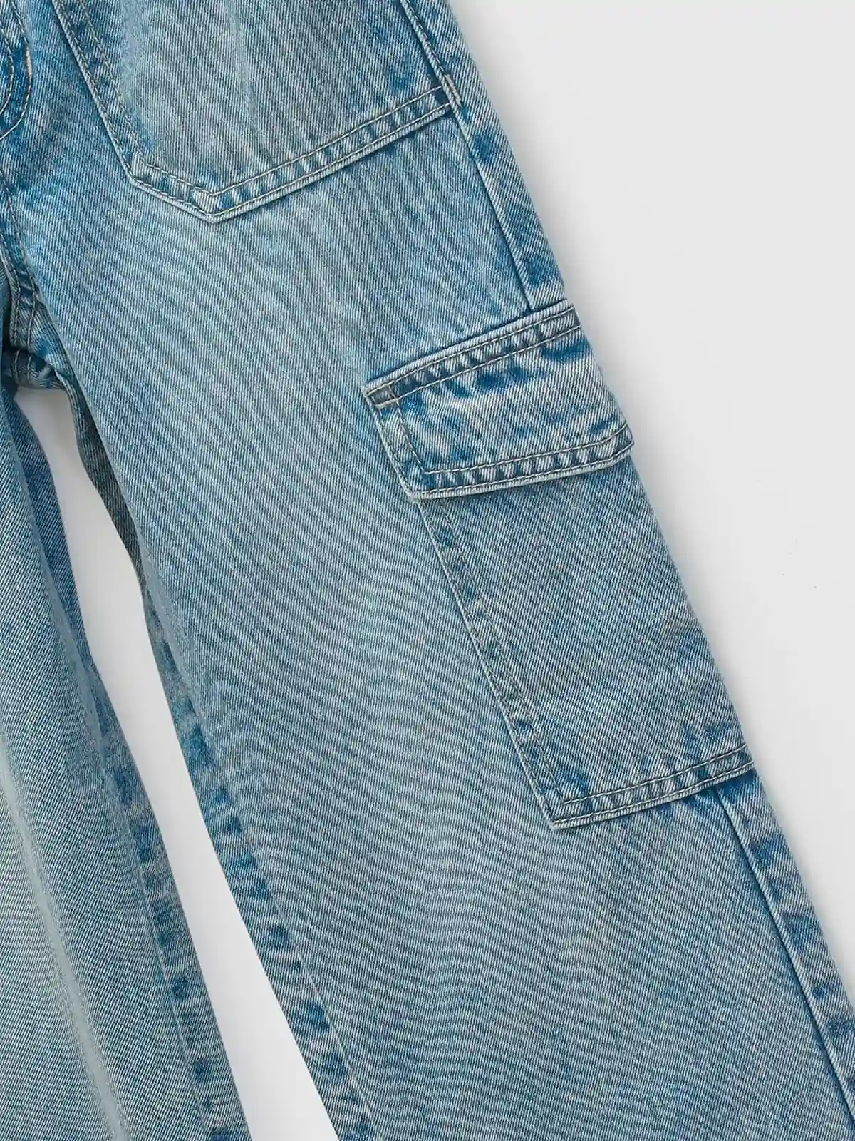 JEANS NIÑA COLLOKY ALGODÓN CARGO - 4