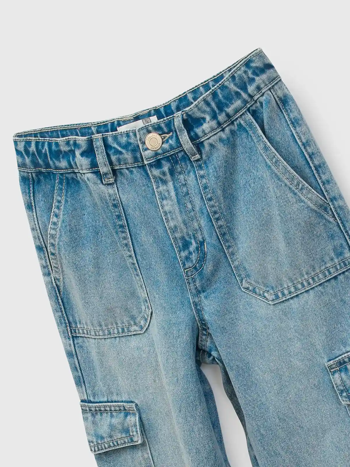 JEANS NIÑA COLLOKY ALGODÓN CARGO - 3