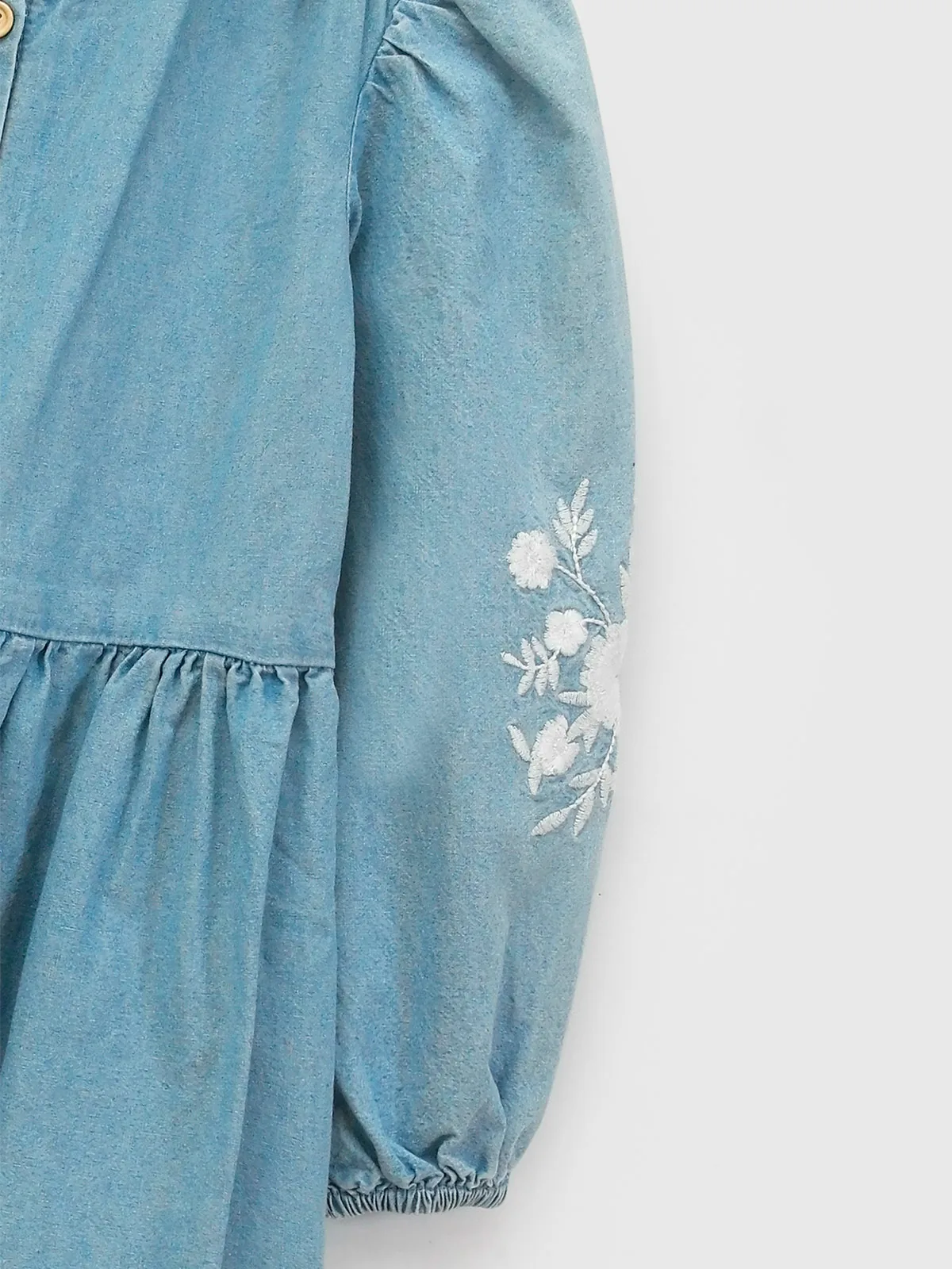 VESTIDO NIÑA COLLOKY DENIM - 4