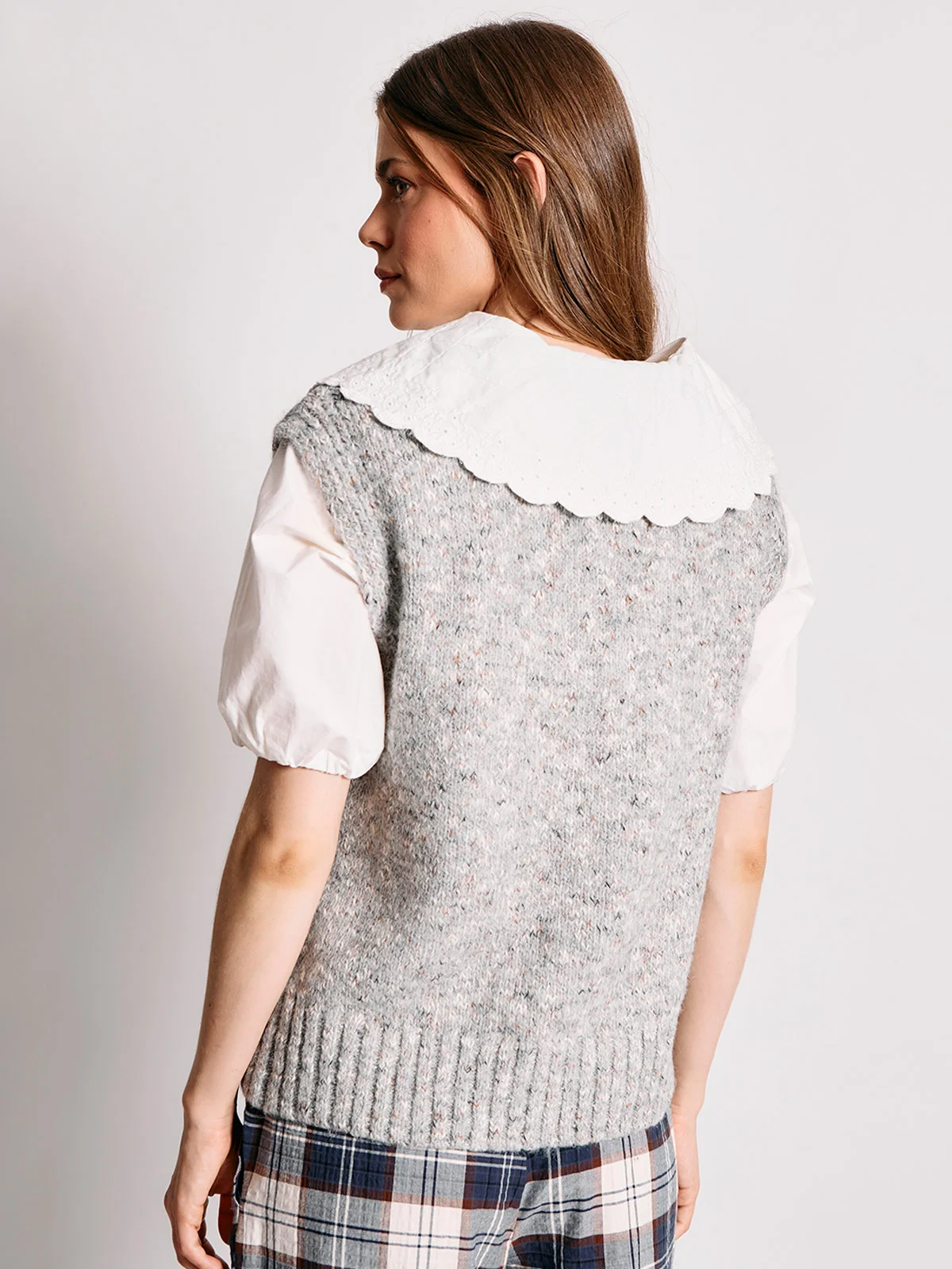 SWEATER MUJER INDEX SIN MANGAS - 3