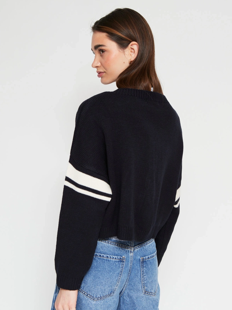 SWEATER MUJER INDEX MANGA LARGA BÁSICO - 2