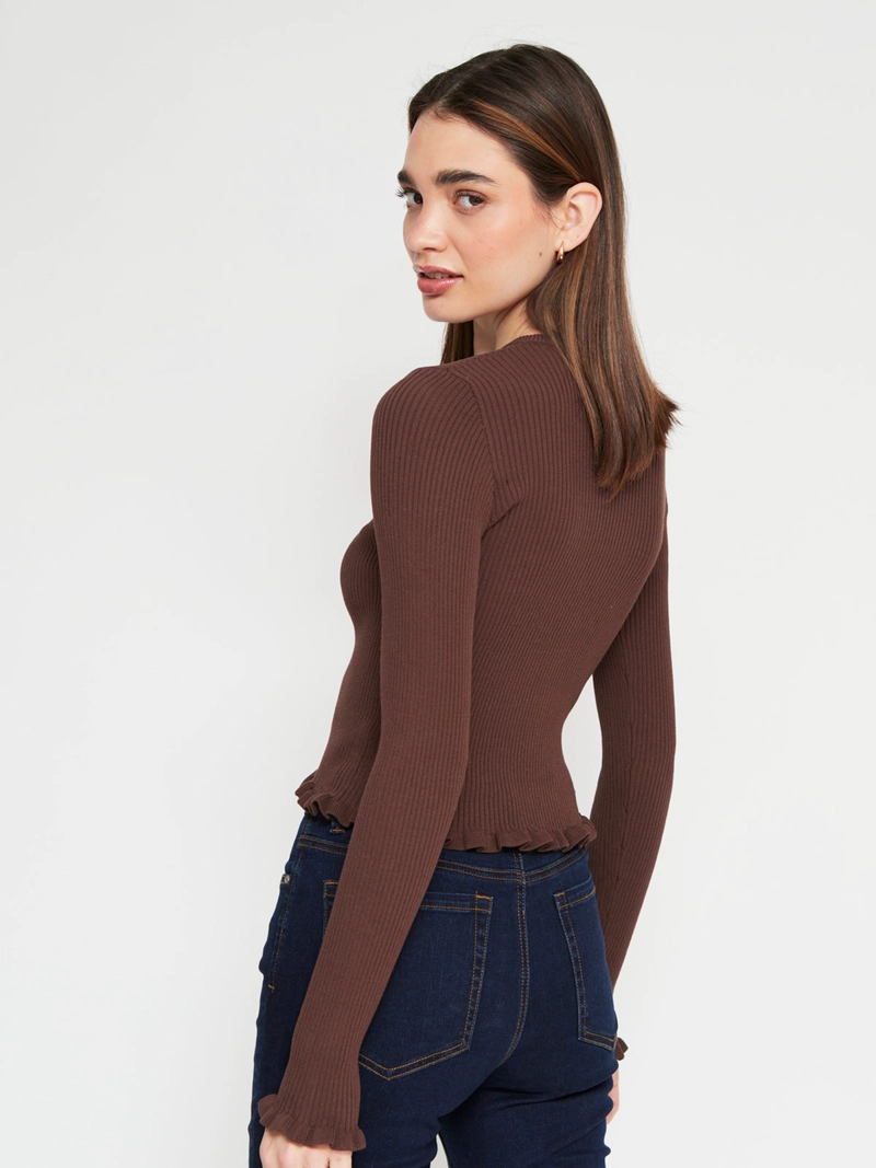 CARDIGAN MUJER INDEX BOTONES - 2