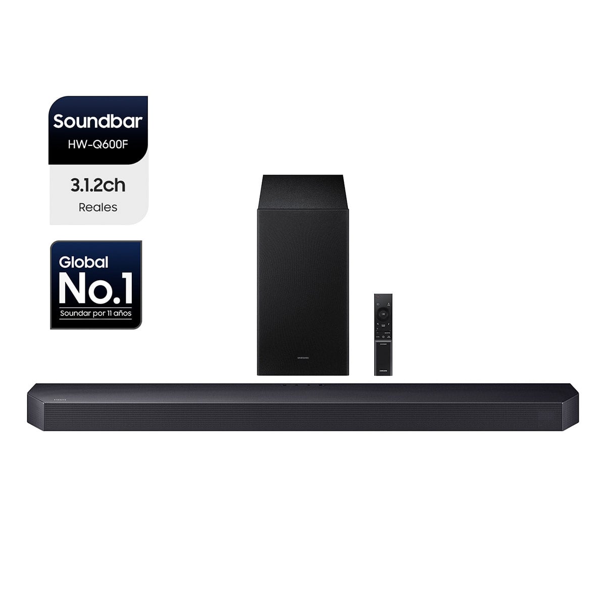SOUNDBAR BLUETOOTH SAMSUNG HW-Q600F 3.1.2 SUBWOOFER - 4