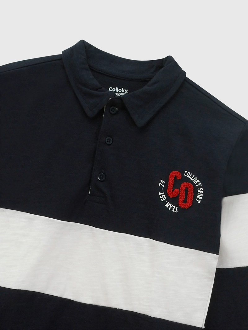 POLERA NIÑO COLLOKY ALGODÓN MANGA LARGA - 3