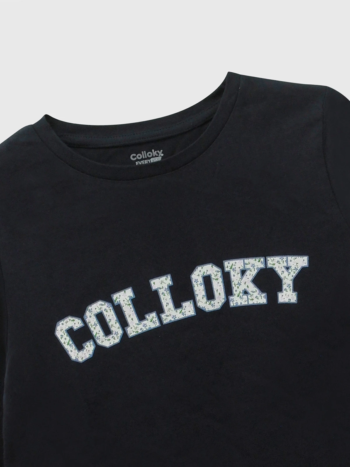 POLERA NIÑA COLLOKY ALGODÓN MANGA LARGA - 3