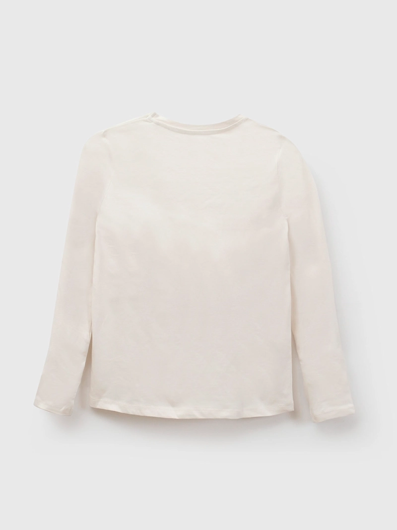 POLERA NIÑA COLLOKY ALGODÓN MANGA LARGA - 2