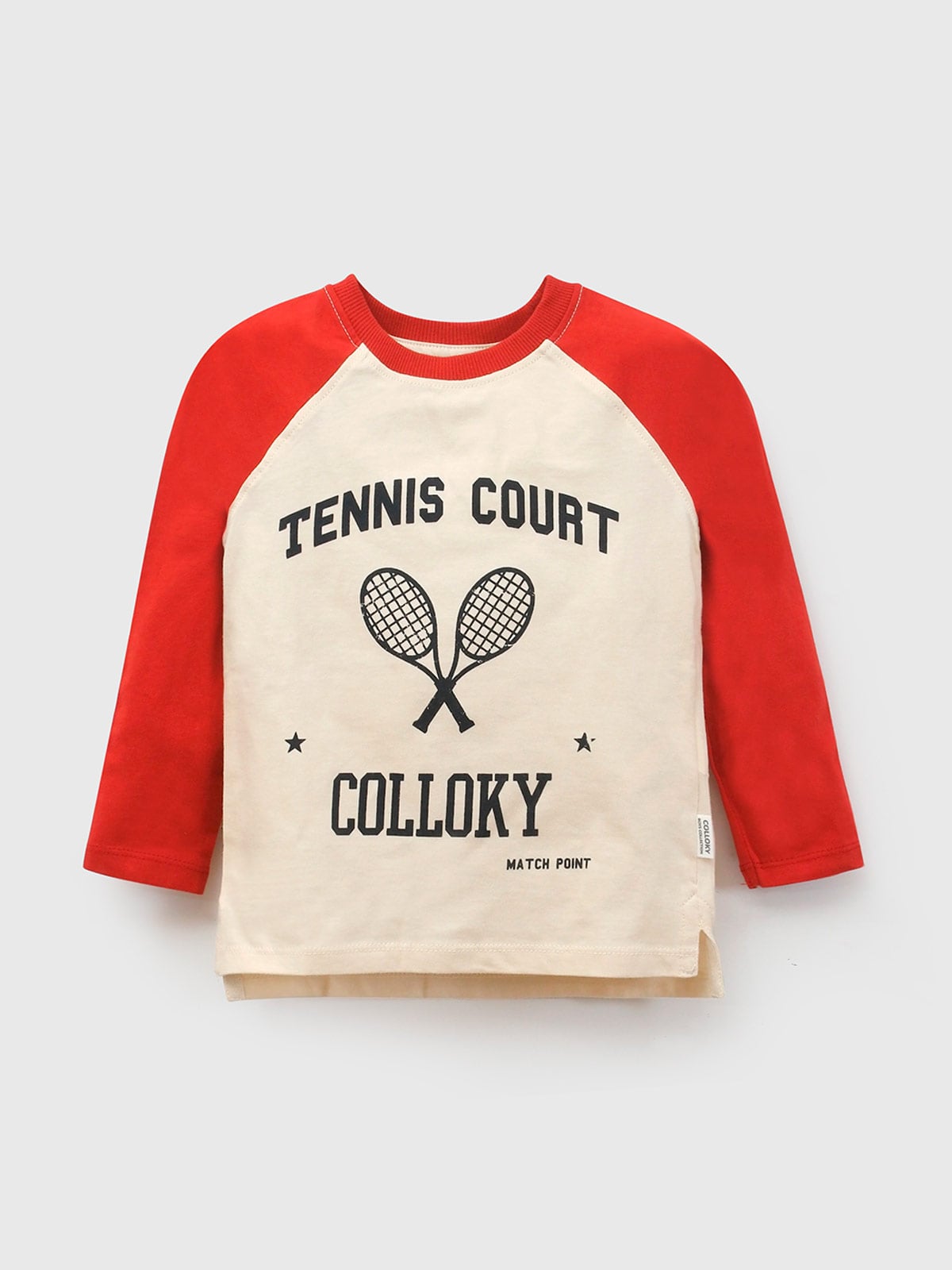 POLERA NIÑO COLLOKY ALGODÓN MANGA LARGA - 1
