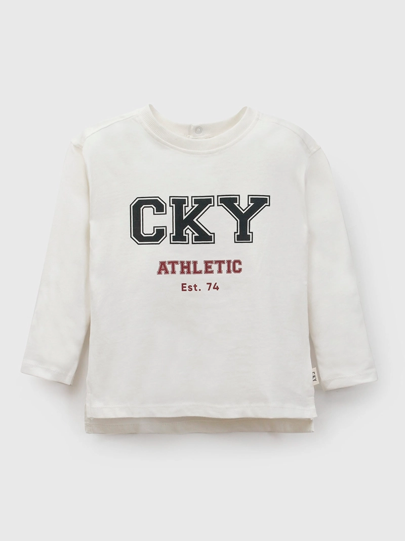 POLERA NIÑO COLLOKY ALGODÓN MANGA LARGA - 1
